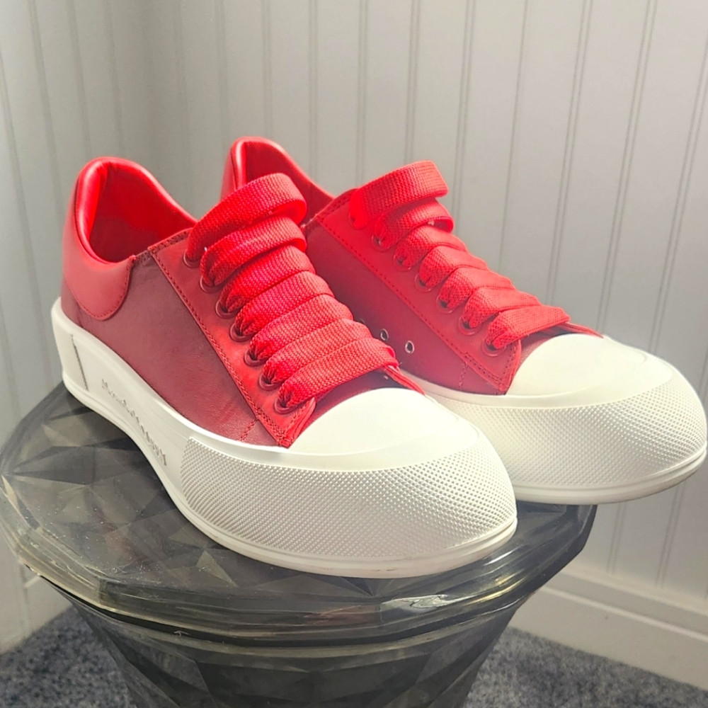 Alexander McQueen Red Sneakers - Men